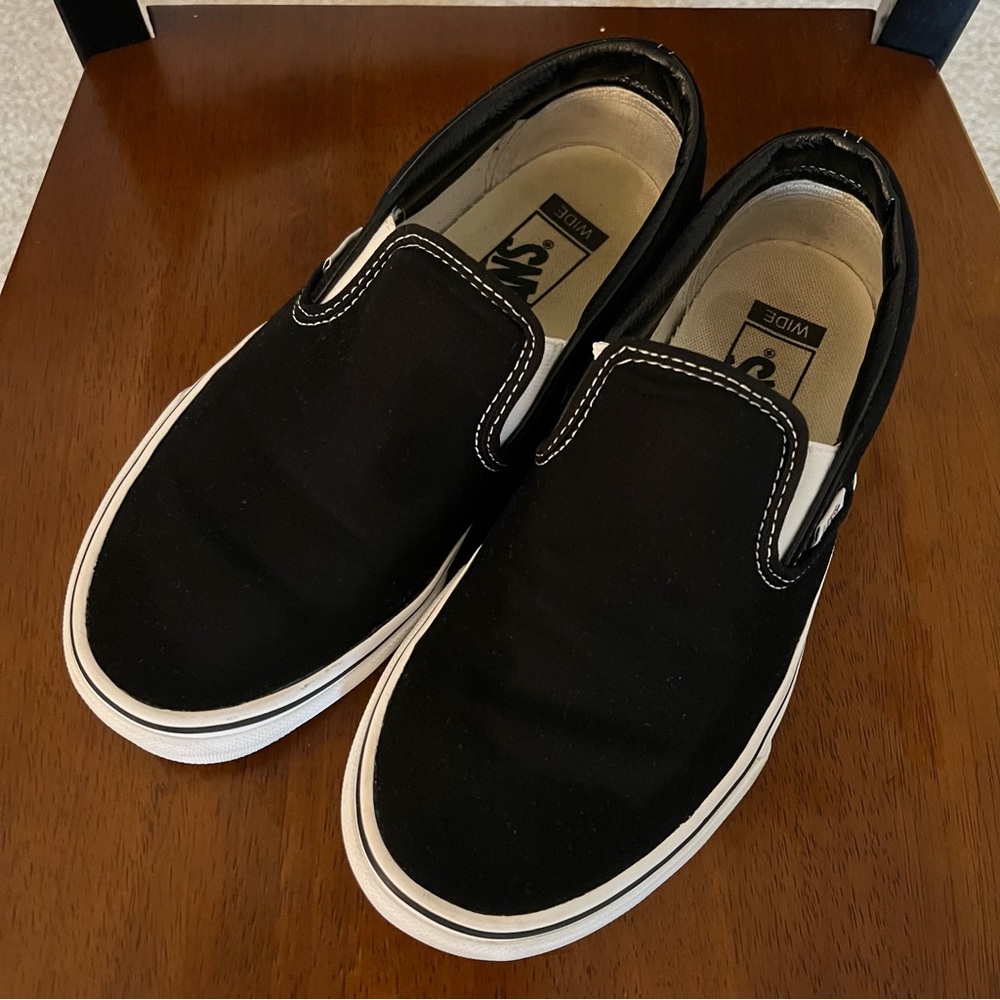 Vans Classic Sip On Shoes Size 8 Wide